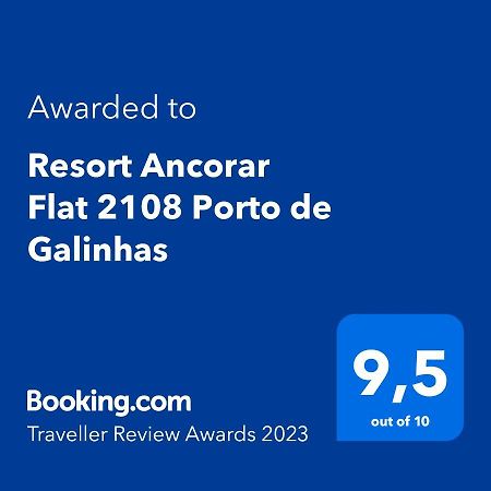 Ancorar Flat 2108 Porto De Galinhas Leilighet Eksteriør bilde